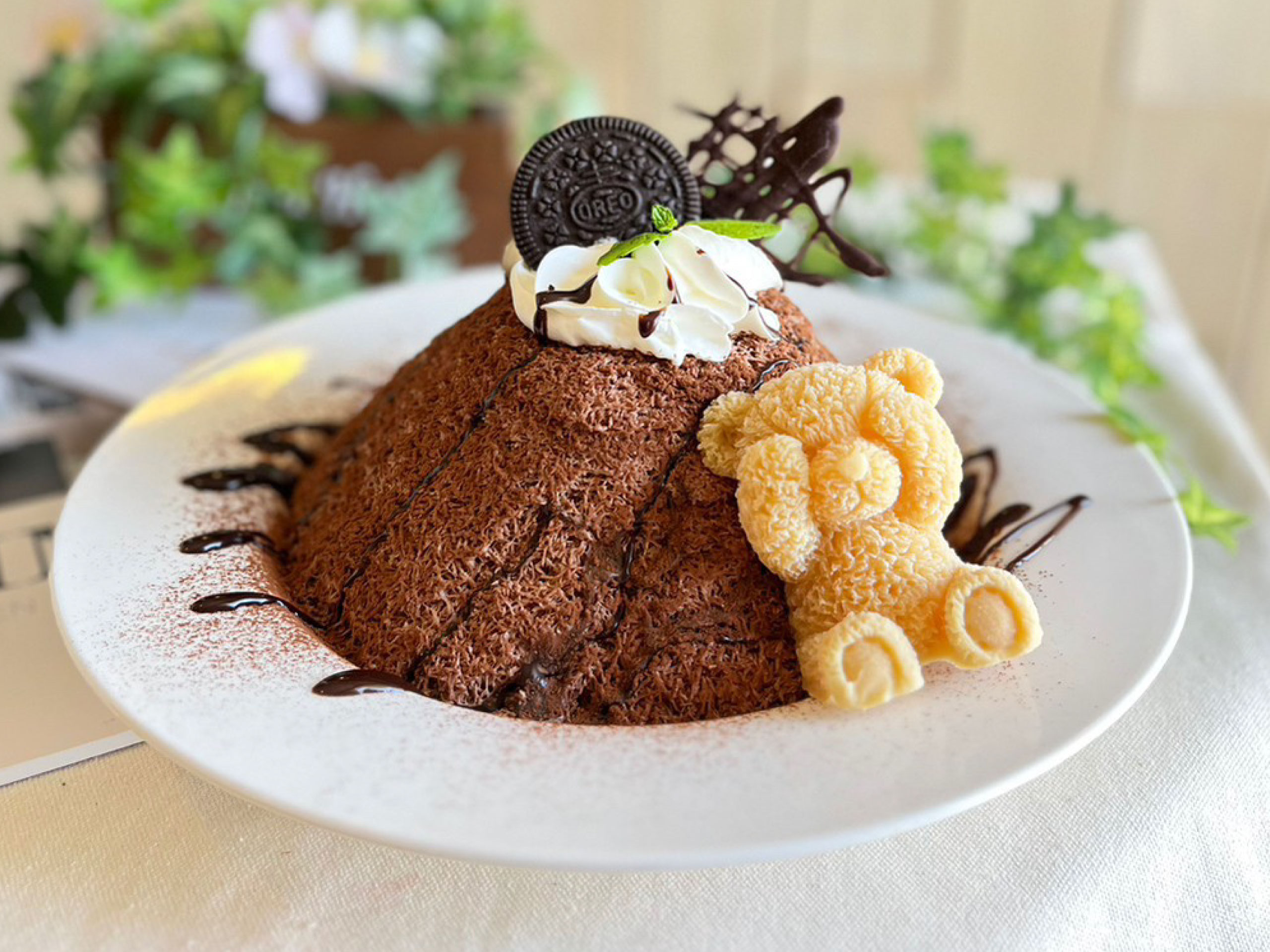 OREOチョコレートかき氷
