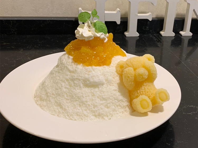 完熟パインかき氷