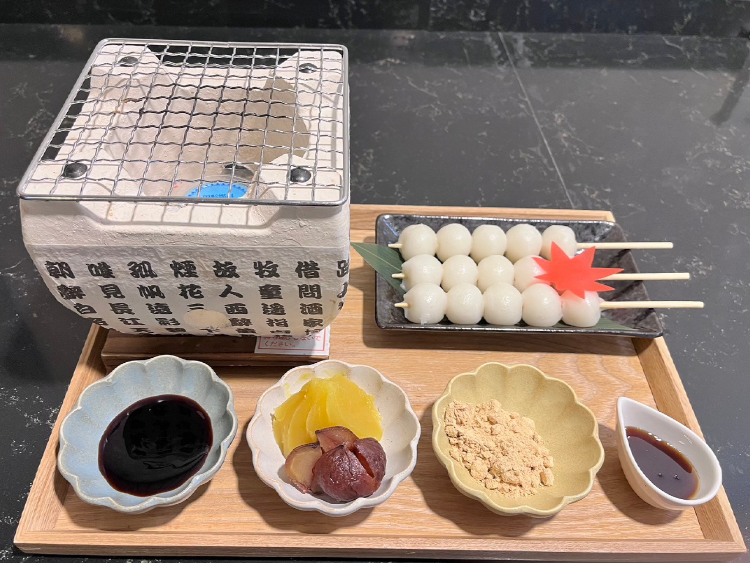自分で焼ける焼き団子~秋ver~